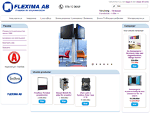 Tablet Screenshot of flexima.nu